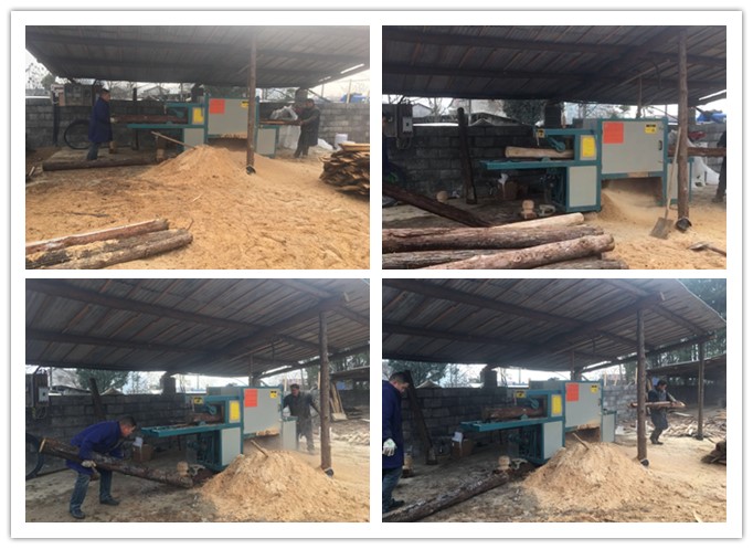 重慶秀山--原木多片鋸工作圖