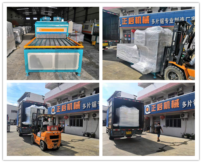 2019年7月發往云南芒市--ZQ1600型多片鋸斷木機