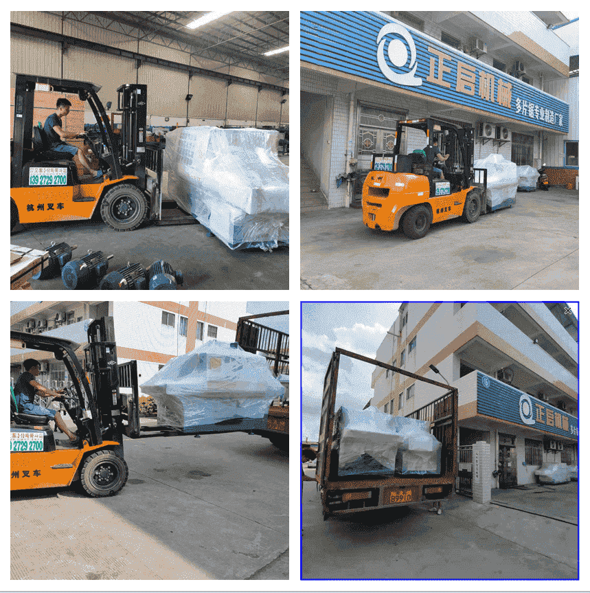 2021年7月6日發(fā)往貴州黔西南州-ZQ300型圓木多片鋸、ZQ150型方木多片鋸、原木自動(dòng)出料架