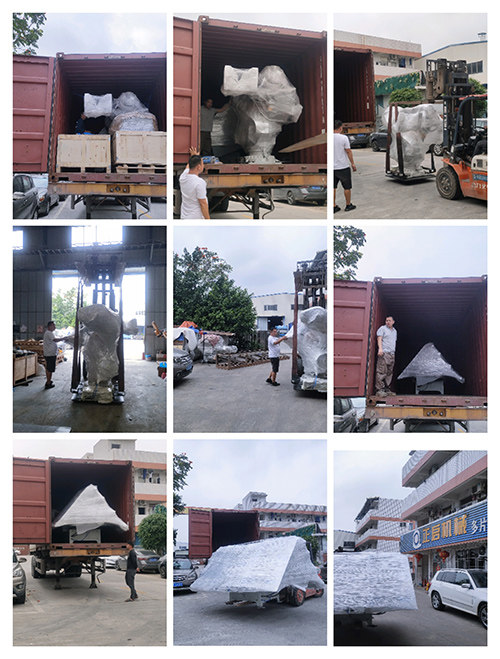 2023年4月14日發(fā)歐洲捷克裝柜-釘托盤ABB機(jī)器人、旋轉(zhuǎn)工作臺(tái)1個(gè)