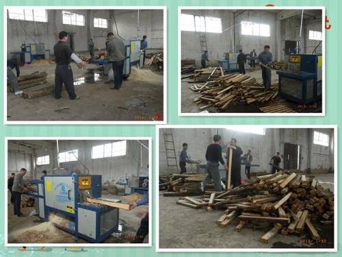廣西-200原木多片鋸-圓木150高多片鋸加工現場