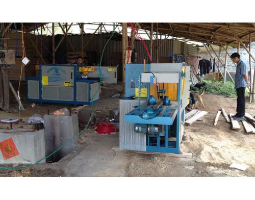 廣東省-惠州-龍門-原木200型-方木50高多片鋸加工現場