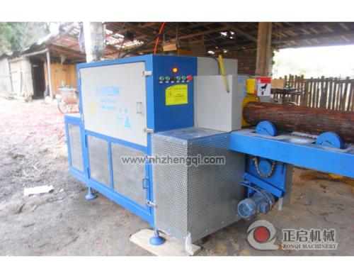 廣西河池加工現(xiàn)場圓木多片鋸20機