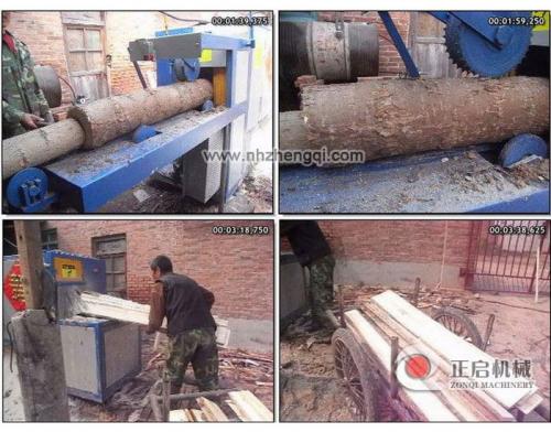 山西省晉中市榆次-鋸25圓揚木現(xiàn)場